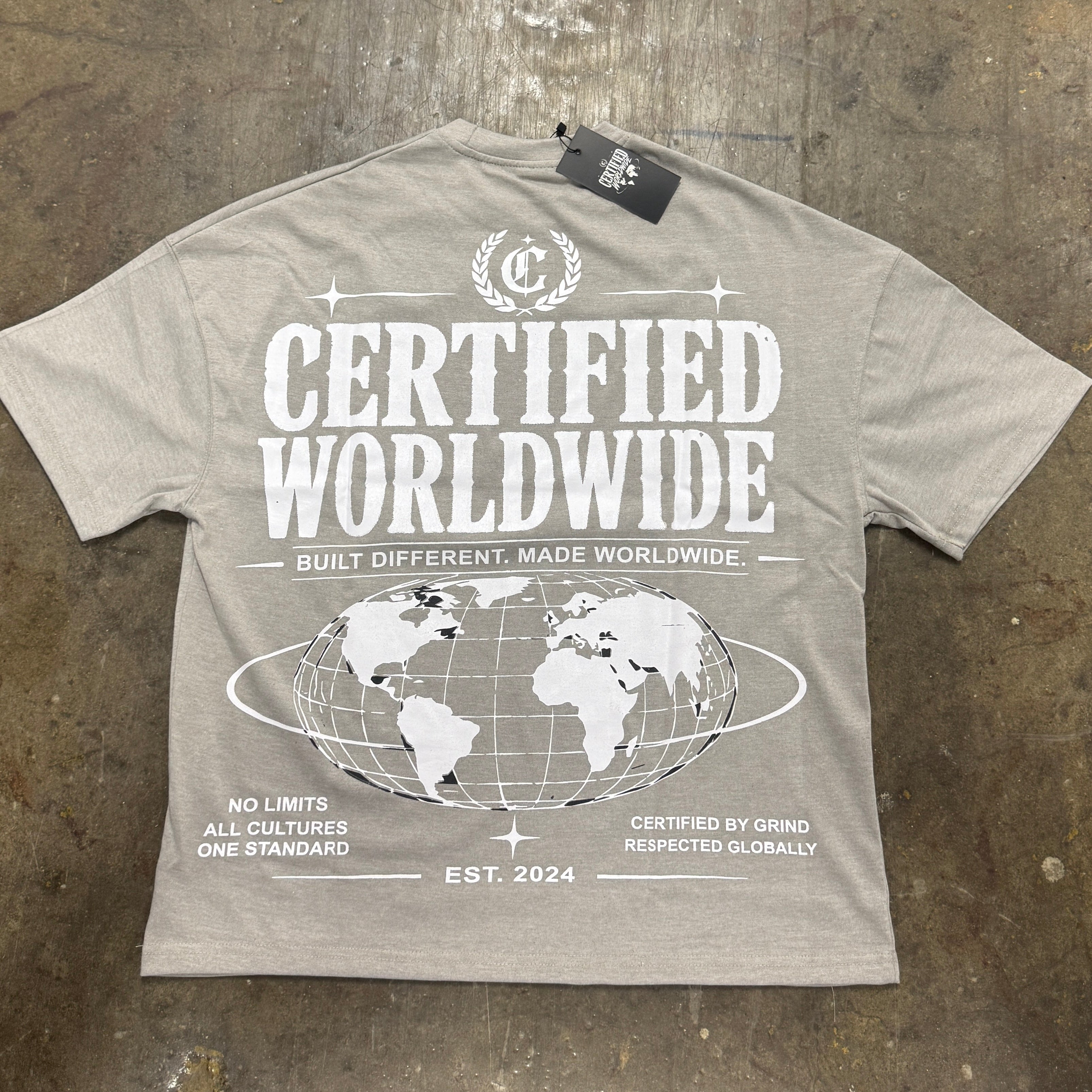CERTIFIED WORLDWIDE T-SHIRT