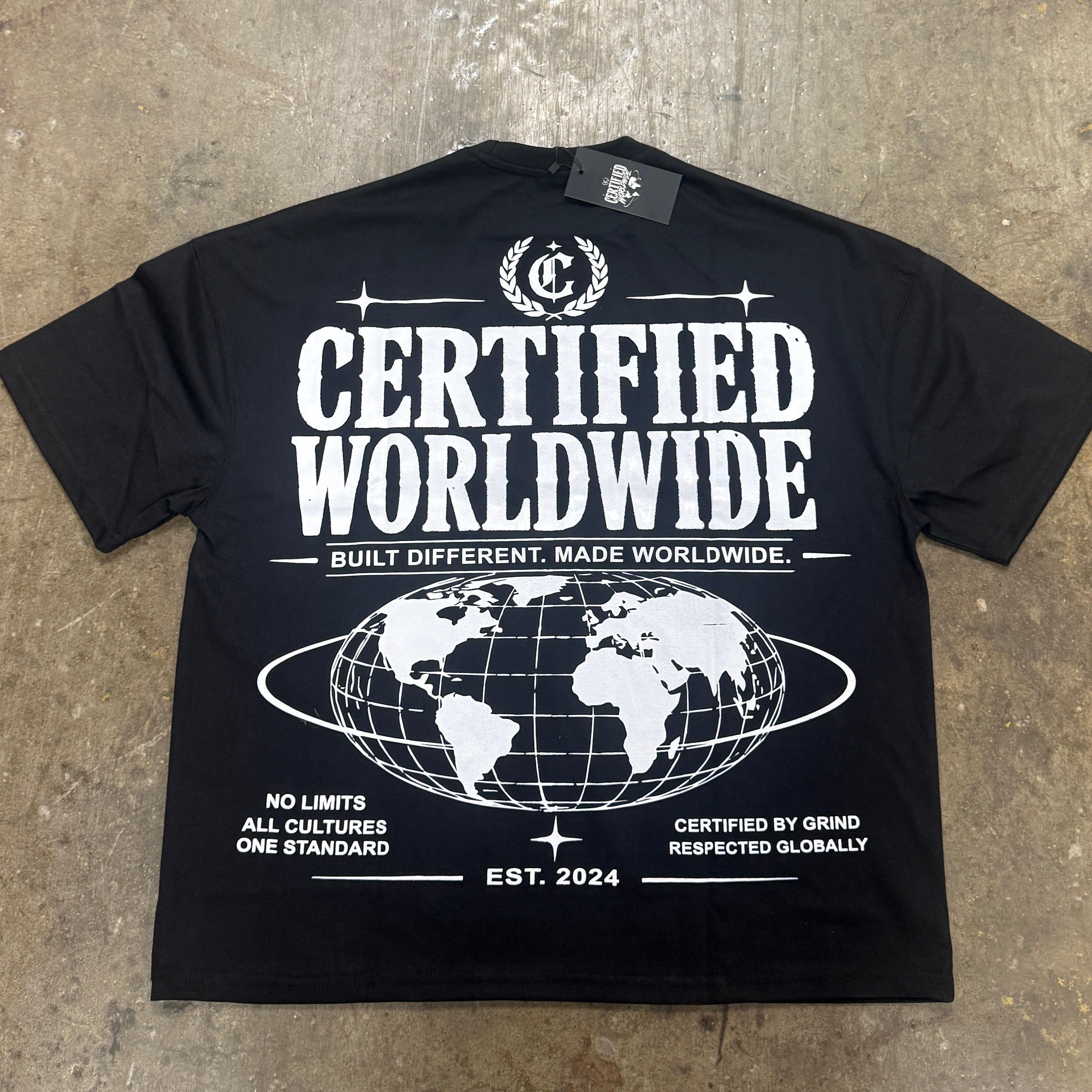 CERTIFIED WORLDWIDE T-SHIRT